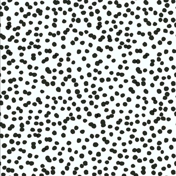 RoomMates 1 roll white and black confetti Peel and Stick Wallpaper